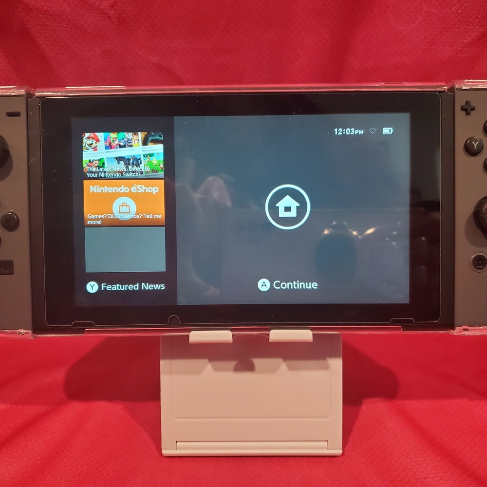 Nintendo Switch Handheld Console - Black and Gray